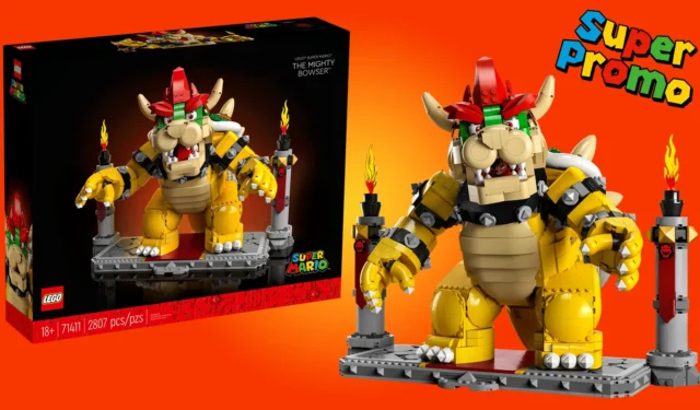 LEGO Super Mario : Bowser a super promo