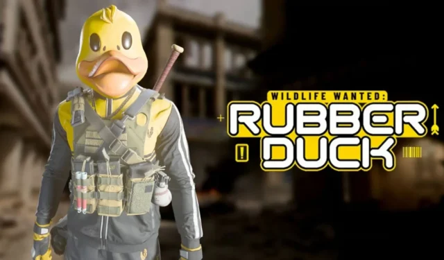 How to get the Rubber Duck skin in Warzone and MW3