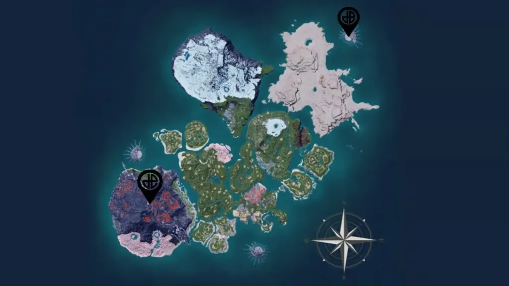 Locations to find Astegon in Palworld