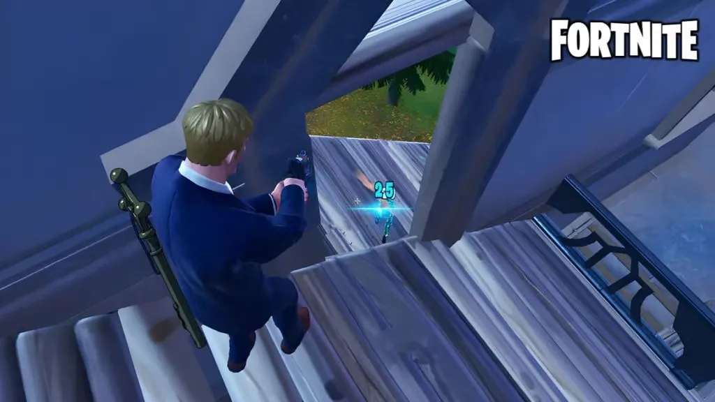 Lock-On Pistol in Fortnite