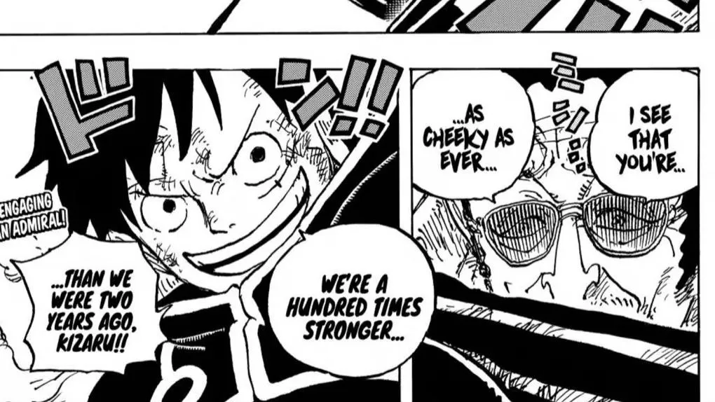 kizaru vs luffy one piece