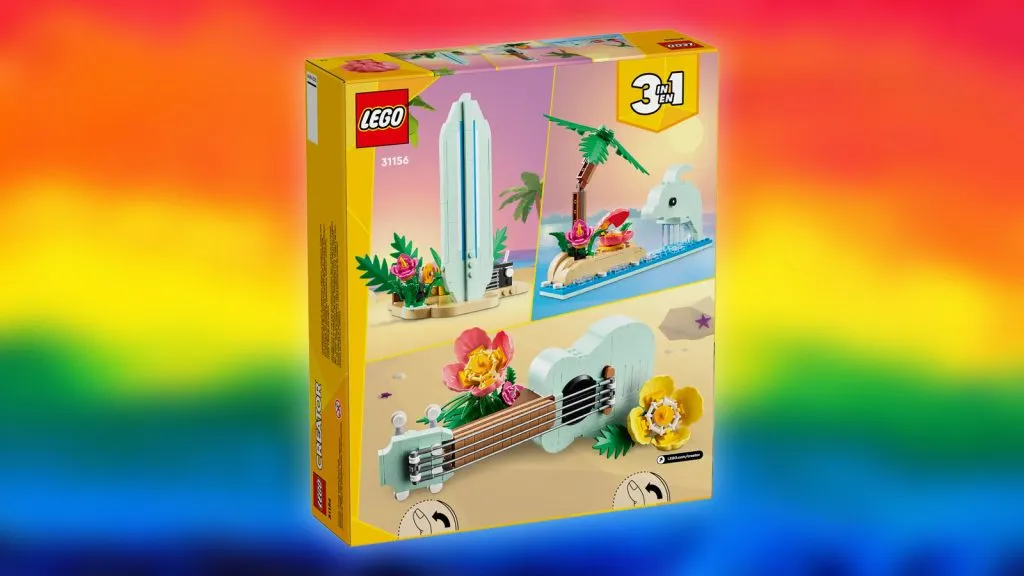 LEGO Creator 3-in-1 Tropical Ukulele Set — 31156 from 2024