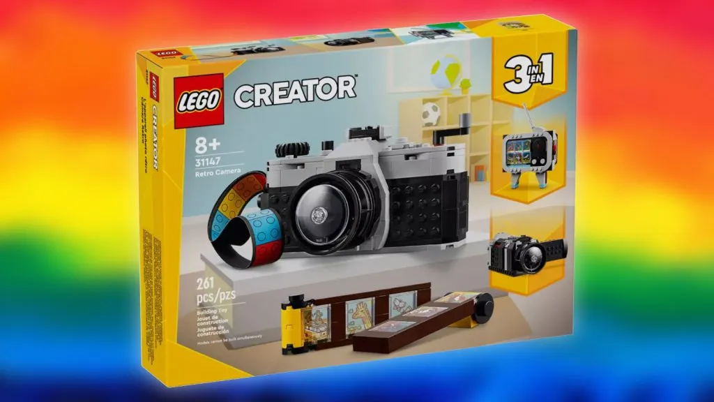 LEGO Creator 3-in-1 Retro Camera Set — 31147 from 2024