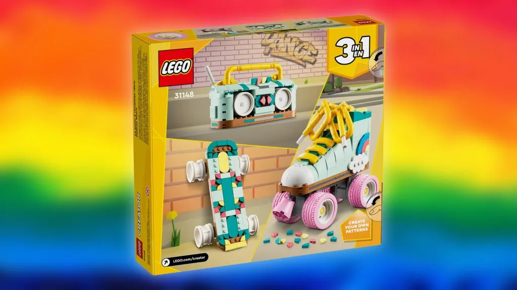 LEGO Creator 3-in-1 Retro Roller Skates Set — 31148 from 2024