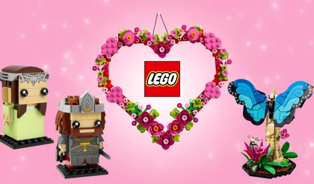 6 LEGO Ideas for Valentine’s Day: Heart, Lord of the Rings, Bouquet, and More