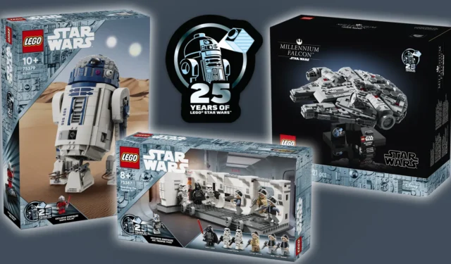 LEGO Star Wars celebrates 25 years of collaboration with epic sets