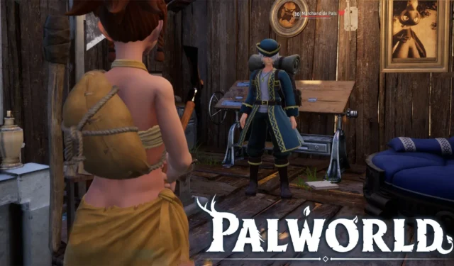 Merchant Locations in Palworld: Peddlers, Pals Merchants and their wares