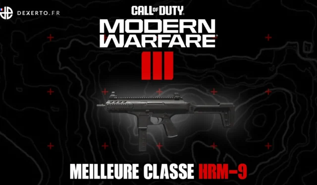 The best class of HRM-9 in MW3: accessories, advantages, equipment