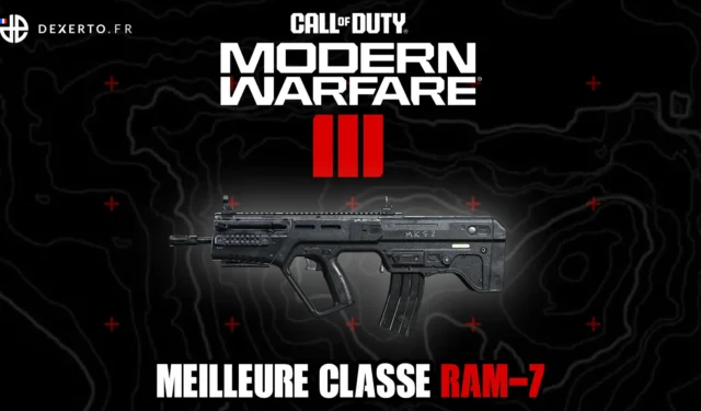 The best class of RAM-7 in MW3: accessories, advantages, equipment