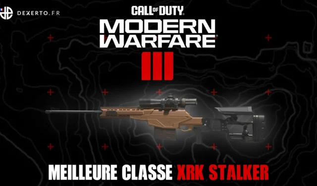 The best class of the XRK Stalker in MW3: accessories, advantages, equipment