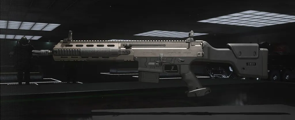 The MTZ Interceptor tactical rifle in Modern Warfare 3