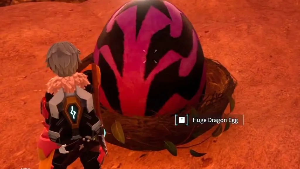 A Dragon Egg in Palworld