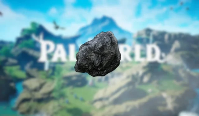 How to farm and get Coal in Palworld