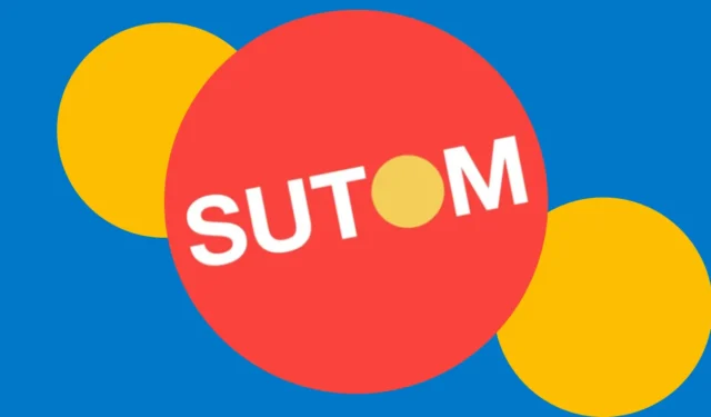 SUTOM solution: What is the word of the day?