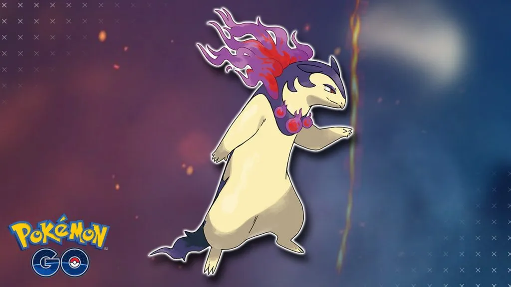 Hisui's Typhlosion in Pokémon Go