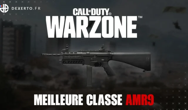 The best AMR9 class in Warzone: accessories, perks, equipment