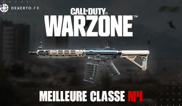 The best M4 class in Warzone: accessories, perks, equipment