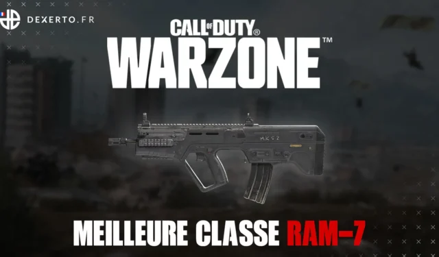 The best RAM-7 class in Warzone: accessories, perks, equipment