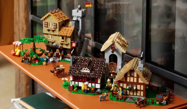 LEGO unveils its Medieval Town Square Icons set for release in 2024