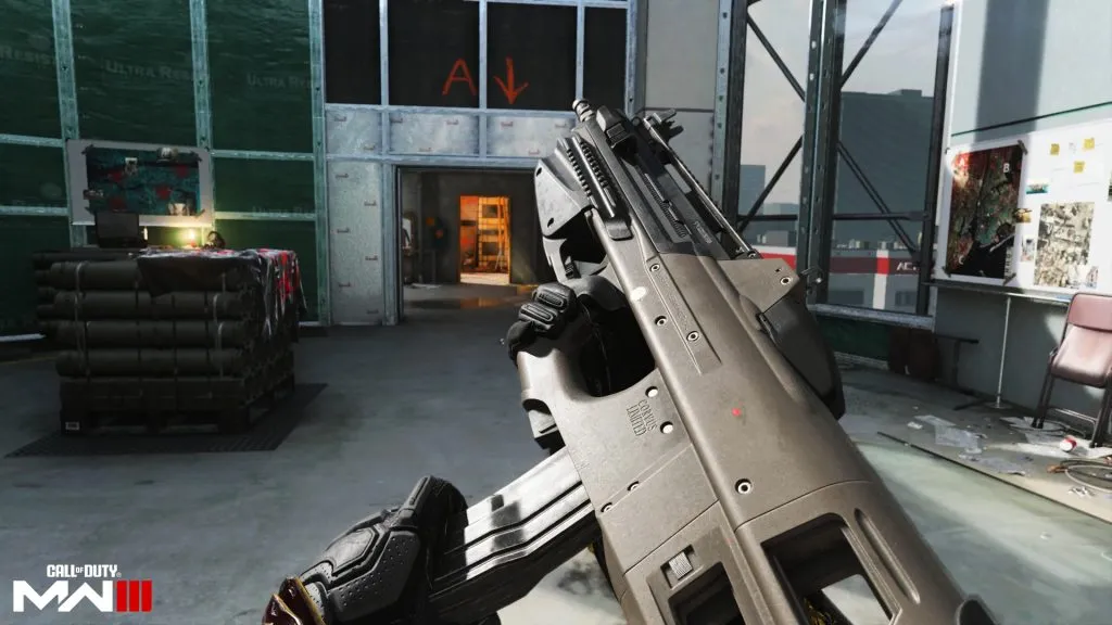 BP50 assault rifle in MW3