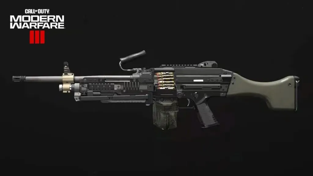 The Bruen MK9 machine gun in Modern Warfare 3