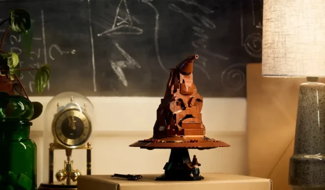 LEGO unveils the Harry Potter Sorting Hat set and it talks