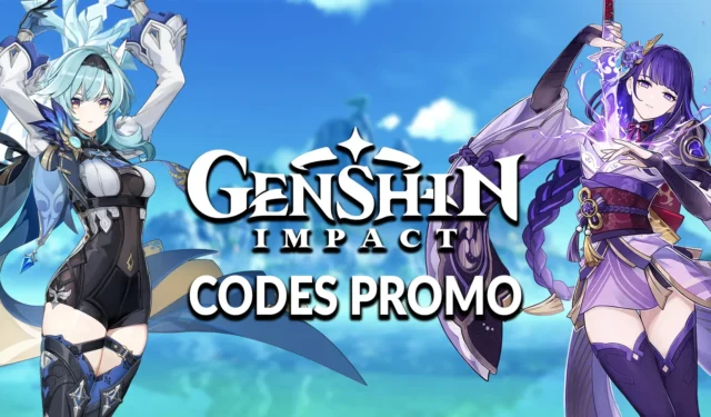 Genshin Impact Codes | List of promo codes in January 2024