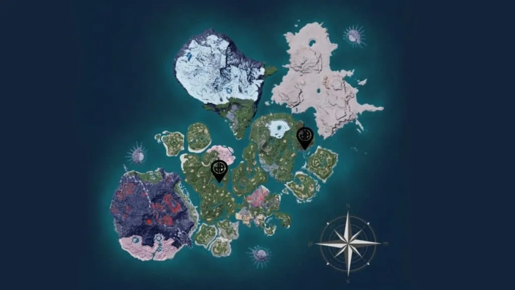 Jormuntide locations in Palworld