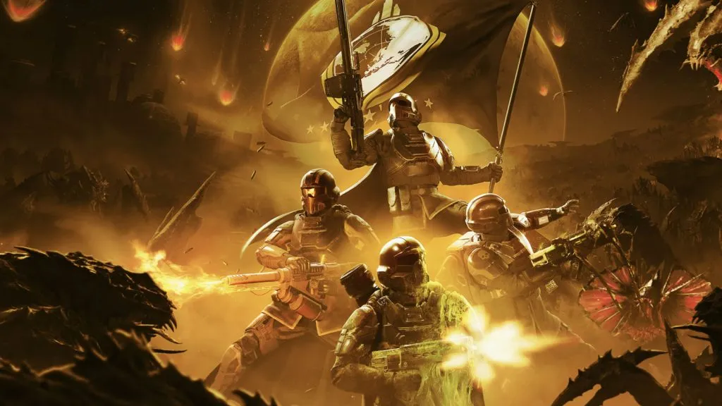 Helldivers 2 poster