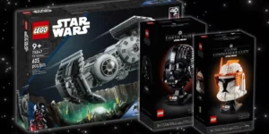 LEGO Star Wars on sale: Darth Vader Helmet, TIE Bomber and more