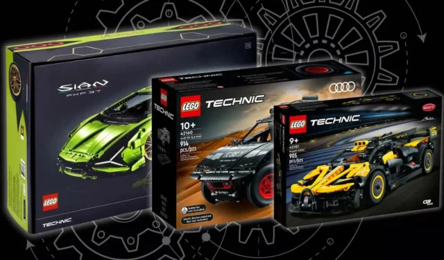 LEGO Technic sets on sale on Cdiscount: Lamborghini, Bugatti and more