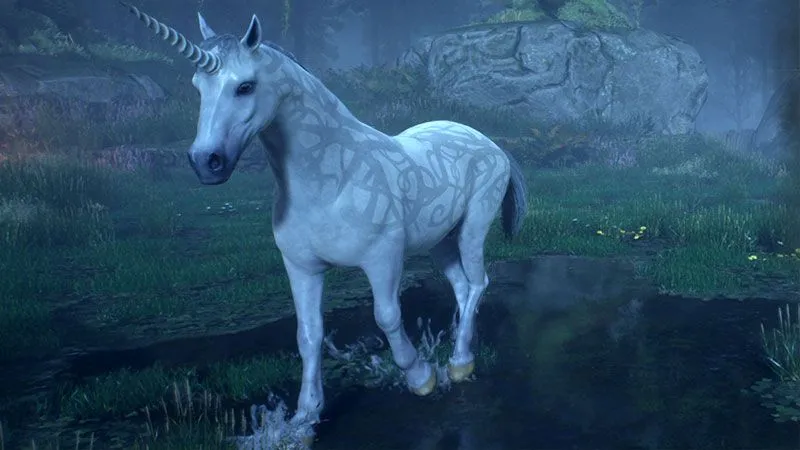 Unicorn in Hogwarts Legacy