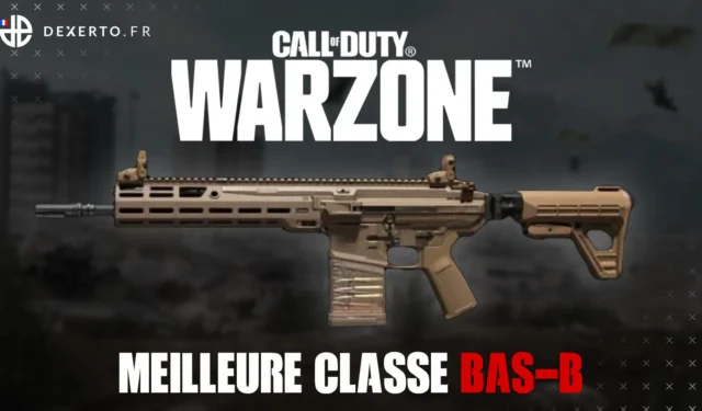 The best BAS-B class in Warzone: accessories, perks, equipment