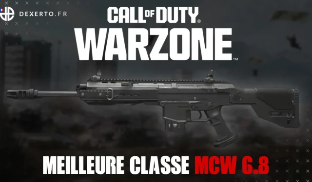 The best MCW 6.8 class in Warzone: accessories, perks, equipment