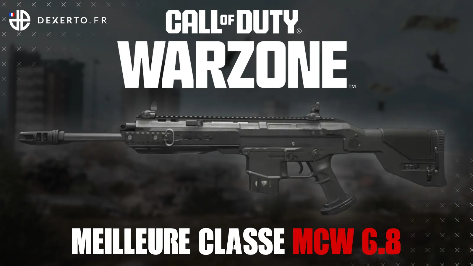 The best MCW 6.8 class in Warzone: accessories, perks, equipment