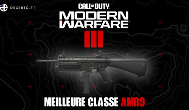 The best class of the AMR9 in MW3: accessories, advantages, equipment