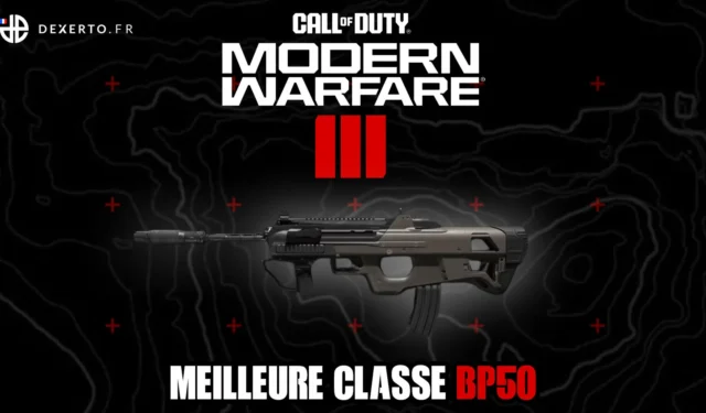 The best class of BP50 in MW3: accessories, advantages, equipment