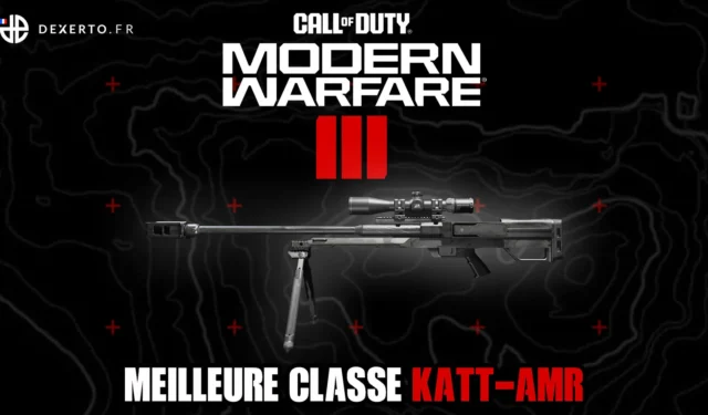 The best class of KATT-AMR in MW3: accessories, assets, equipment