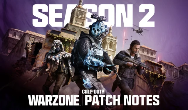 Patch note MAJ Warzone Saison 2 : Ranked Resurgence, gameplay et plus