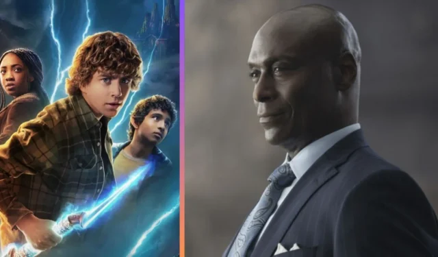 Who will play Zeus in season 2 of Percy Jackson after the death of actor Lance Reddick?