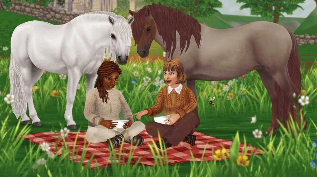 Star Stable Characters with Horses