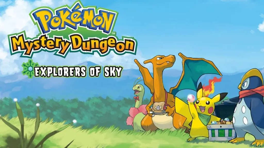 Promotional poster for Pokémon Mystery Dungeon