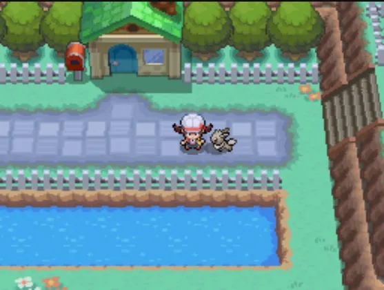 Screenshot of Pokémon Hearthgold and Soulsilver