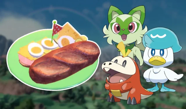The best sandwich recipes to hunt shinies in Pokémon Scarlet and Purple