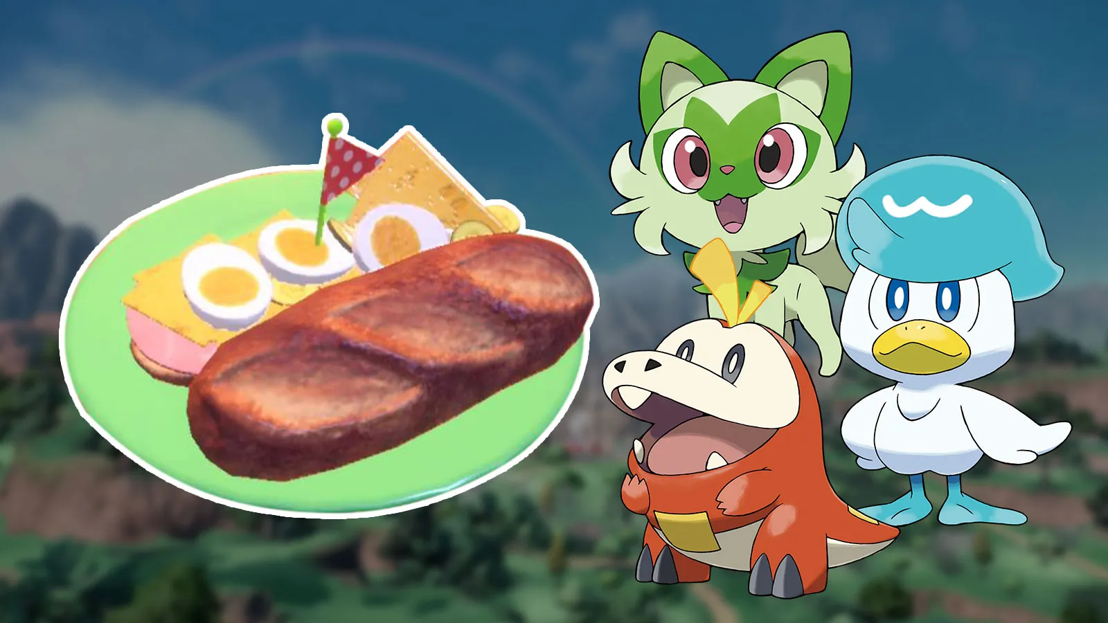The best sandwich recipes to hunt shinies in Pokémon Scarlet...