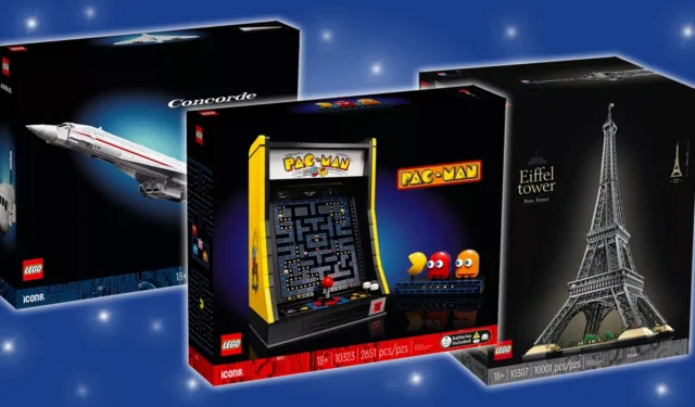 Extraordinary LEGO sets exclusive to the LEGO Shop: Titanic, PAC-MAN, Eiffel Tower…