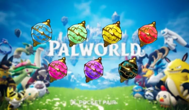 How to craft each type of Sphere in Palworld