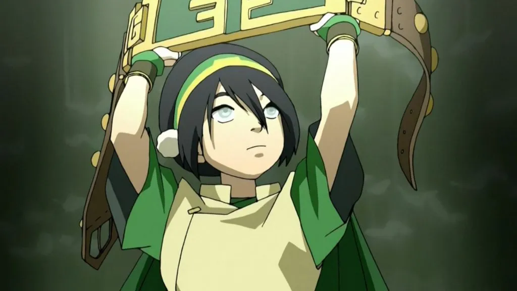 toph in avatar, the last airbender