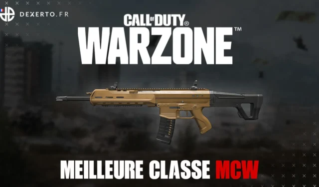 The best MCW class in Warzone: accessories, perks, equipment