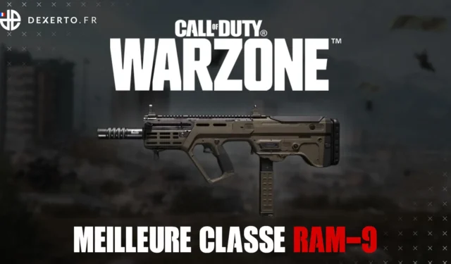 The best RAM-9 class in Warzone: accessories, perks, equipment